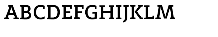 Adagio Slab Medium Font UPPERCASE