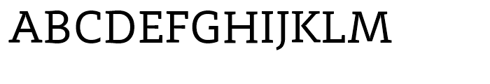 Adagio Slab Regular Font UPPERCASE