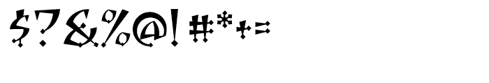 Adamantium Intl Regular Font OTHER CHARS