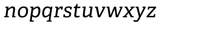 Adelle CYR Italic Font LOWERCASE