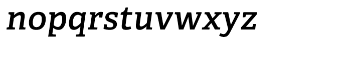 Adelle SemiBold Italic Font LOWERCASE