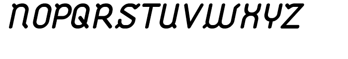 AdnFont Bold Italic Font UPPERCASE