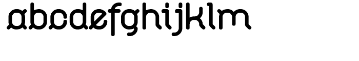 AdnFont Bold Font LOWERCASE