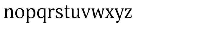 Adonis Regular Font LOWERCASE