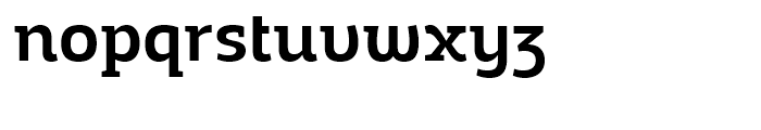 Adria Slab Medium Upright Italic Font LOWERCASE