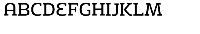 Adria Slab Regular Upright Italic Font UPPERCASE