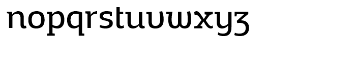 Adria Slab Regular Upright Italic Font LOWERCASE