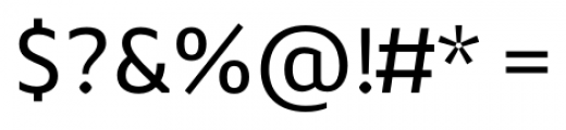 Adagio Sans Regular Font OTHER CHARS