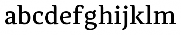 Adagio Serif Medium Font LOWERCASE