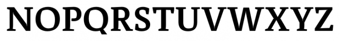 Adagio Serif Semi Bold Font UPPERCASE