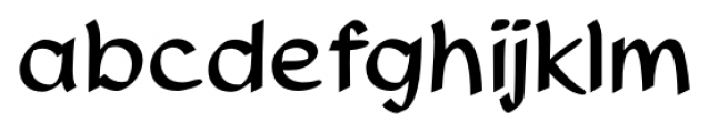 Adams Regular Font LOWERCASE