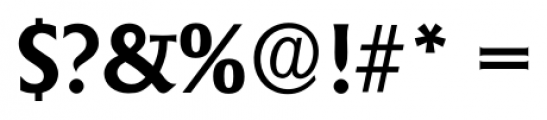 Adelon Serial Bold Font OTHER CHARS