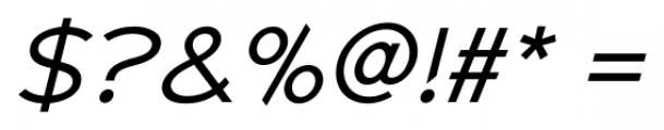 Adequate Italic Font OTHER CHARS
