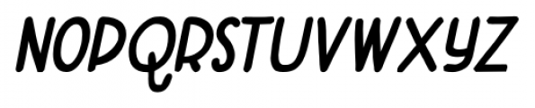 Aderyn Obese Italic Font LOWERCASE