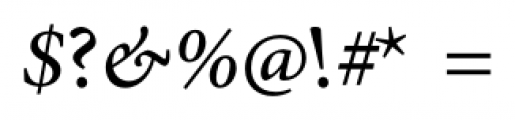 Adobe Arabic Italic Font OTHER CHARS