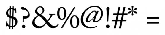 Adobe® Caslon™ Pro Regular Font OTHER CHARS