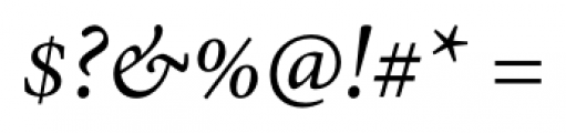 Adobe® Thai Italic Font OTHER CHARS