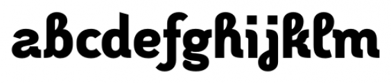 Adoquin Fat Font LOWERCASE