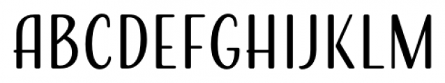 Adorn Condensed Sans Smooth Regular Font LOWERCASE