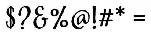 Adorn Condensed Sans Font OTHER CHARS