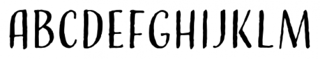 Adorn Condensed Sans Font LOWERCASE