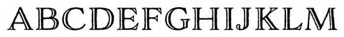 Adorn Engraved Font LOWERCASE