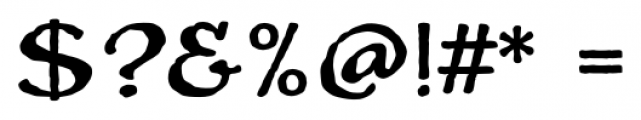 Adorn Expanded Sans Font OTHER CHARS