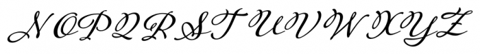 Adorn Garland Smooth Regular Font UPPERCASE
