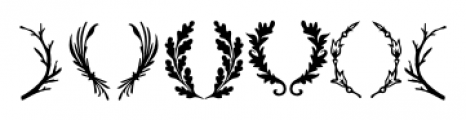 Adorn Ornaments Smooth Regular Font OTHER CHARS