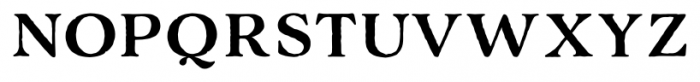 Adorn Serif Font LOWERCASE