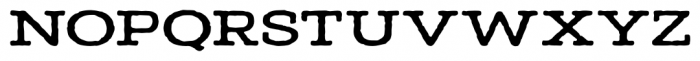 Adorn Slab Serif Bold Font UPPERCASE