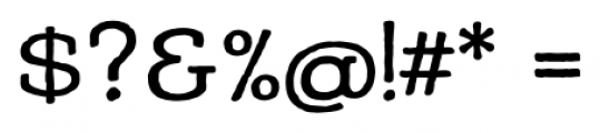 Adorn Slab Serif Font OTHER CHARS