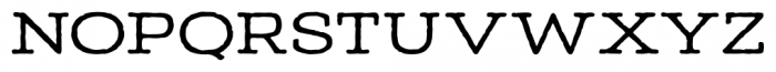 Adorn Slab Serif Font UPPERCASE