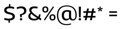 Adria Grotesk Regular Font OTHER CHARS