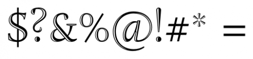 Adriane Lux Regular Font OTHER CHARS