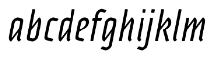 Adso Italic Font LOWERCASE