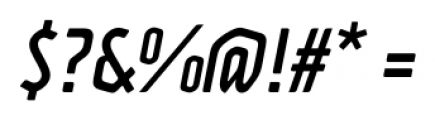 Adso Medium Italic Font OTHER CHARS