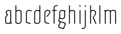 Adso Ultra Light Font LOWERCASE