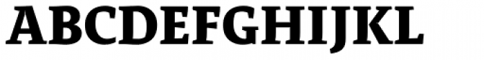Adagio Serif Black Font UPPERCASE