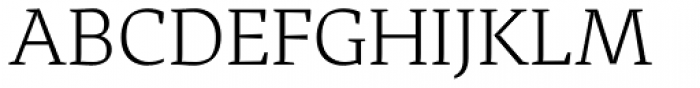 Adagio Serif Light Font UPPERCASE