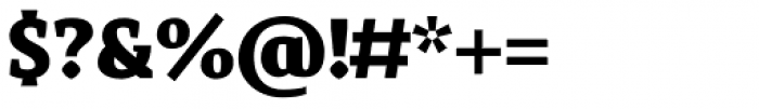 Adagio Serif Script Black Font OTHER CHARS