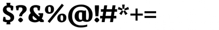 Adagio Serif Script Bold Font OTHER CHARS