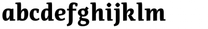 Adagio Serif Script Bold Font LOWERCASE