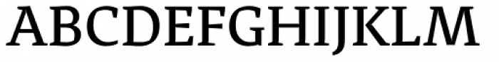 Adagio Serif Script Medium Font UPPERCASE