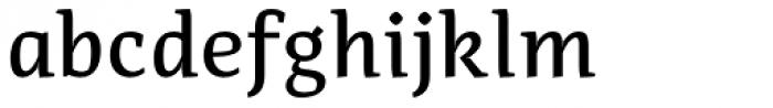 Adagio Serif Script Medium Font LOWERCASE