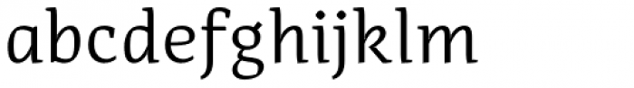 Adagio Serif Script Font LOWERCASE