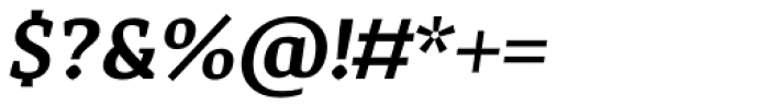 Adagio Serif SemiBold italic Font OTHER CHARS