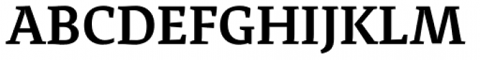 Adagio Serif SemiBold Font UPPERCASE