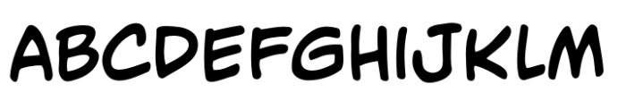 Adam Kubert Regular Font UPPERCASE