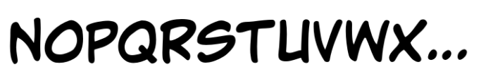 Adam Kubert Regular Font UPPERCASE